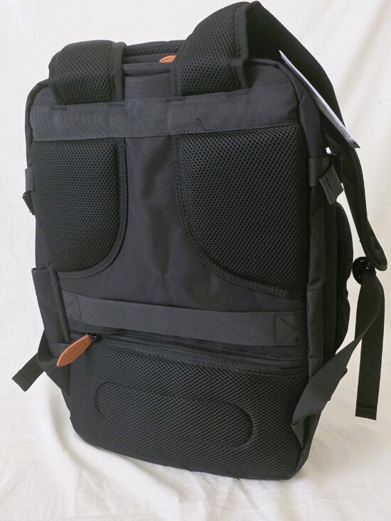 NWT! Muisse Laptop Travel Backpack Duffel Tote w/USB Cord and Luggage Strap